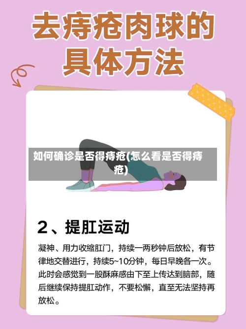 如何确诊是否得痔疮(怎么看是否得痔疮)