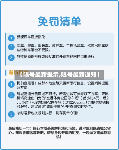 【限号最新提示,限号最新通知】