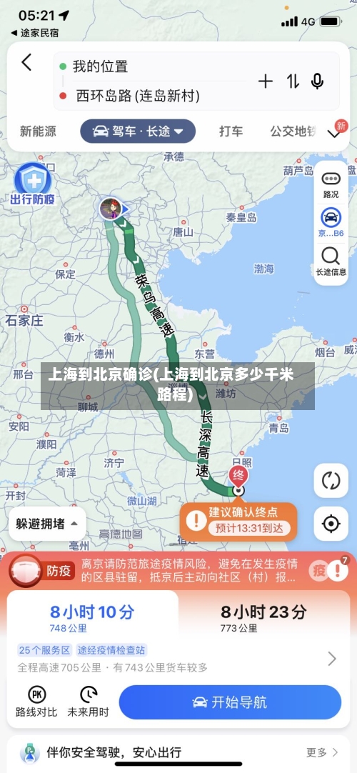 上海到北京确诊(上海到北京多少千米路程)