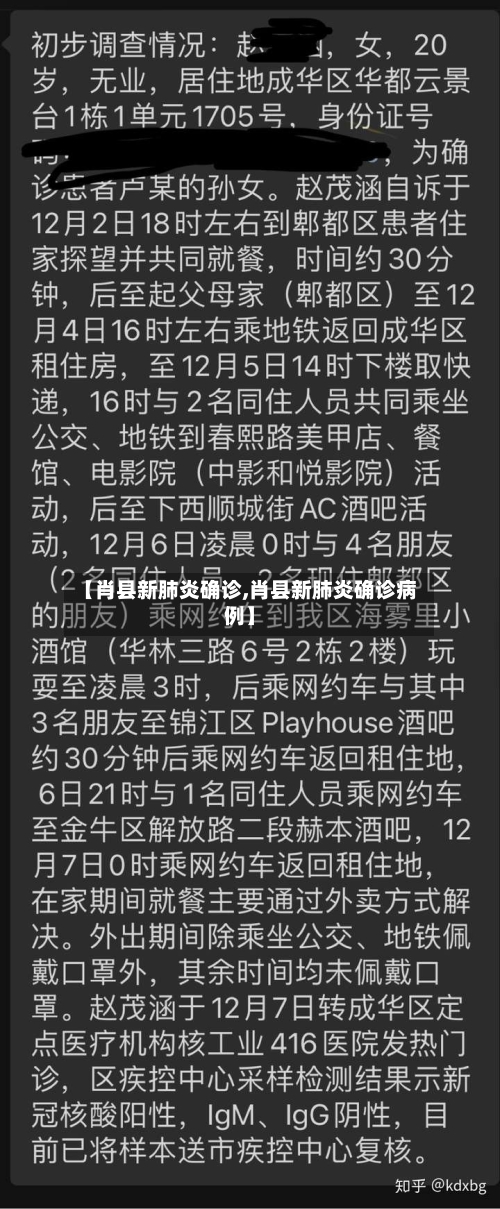 【肖县新肺炎确诊,肖县新肺炎确诊病例】