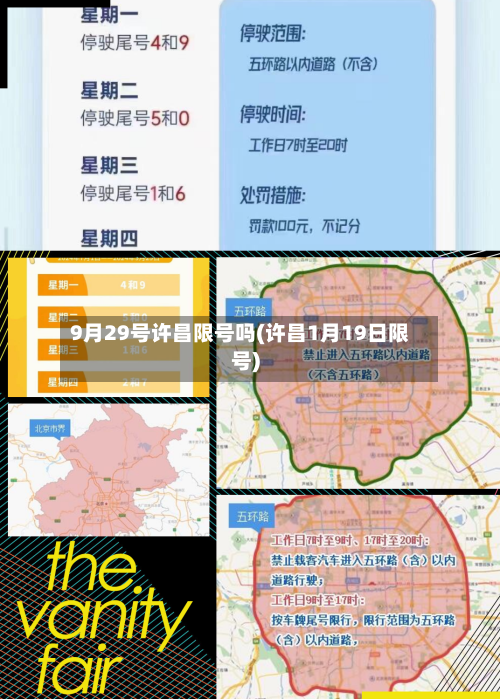 9月29号许昌限号吗(许昌1月19日限号)