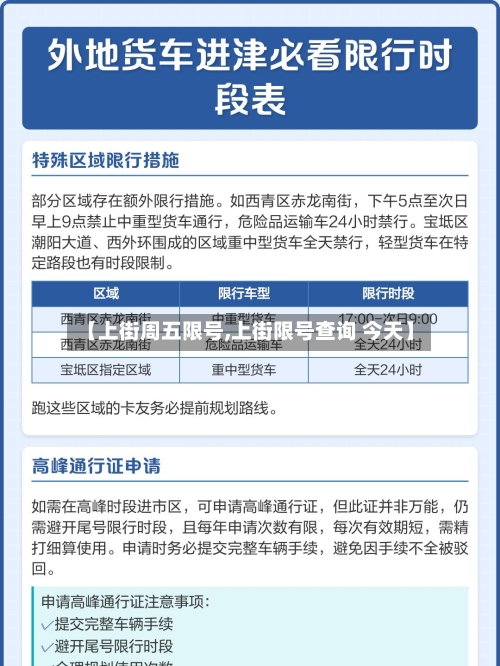 【上街周五限号,上街限号查询 今天】