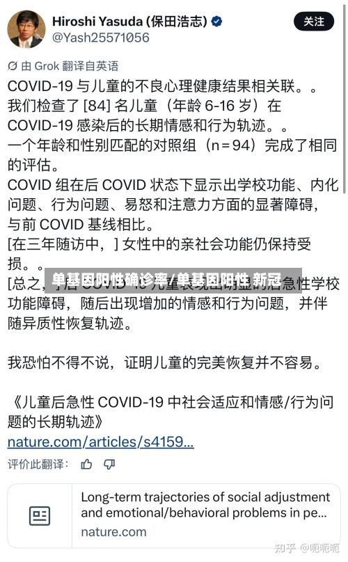 单基因阳性确诊率/单基因阳性 新冠