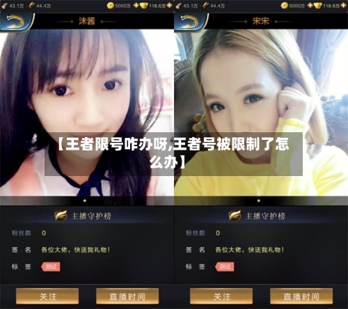 【王者限号咋办呀,王者号被限制了怎么办】
