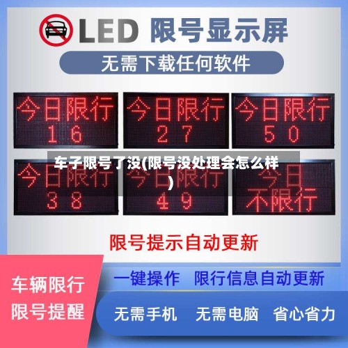 车子限号了没(限号没处理会怎么样)