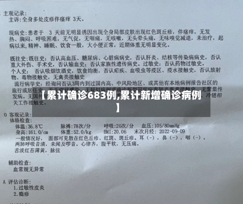【累计确诊683例,累计新增确诊病例】