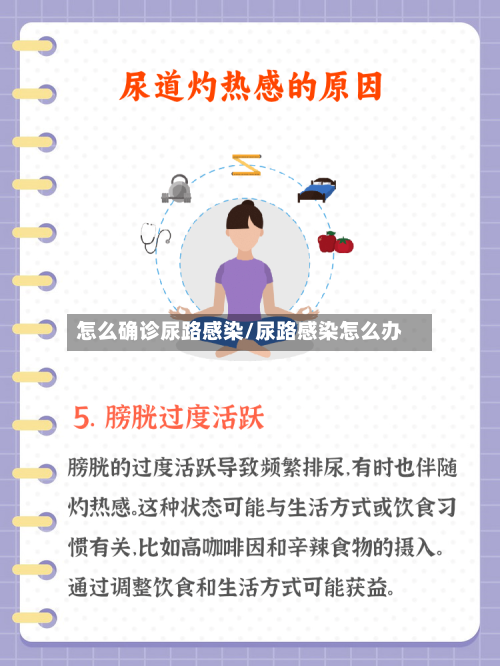 怎么确诊尿路感染/尿路感染怎么办
