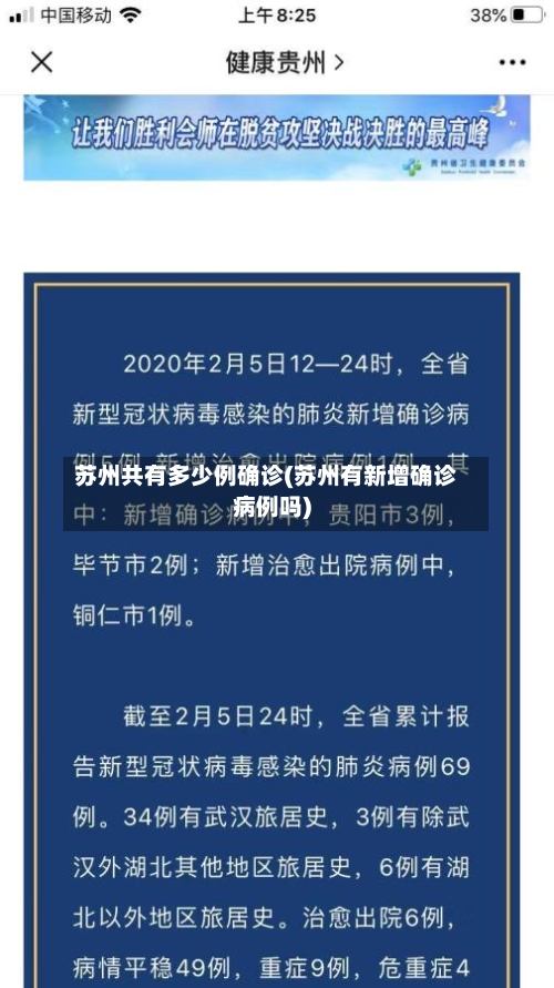 苏州共有多少例确诊(苏州有新增确诊病例吗)