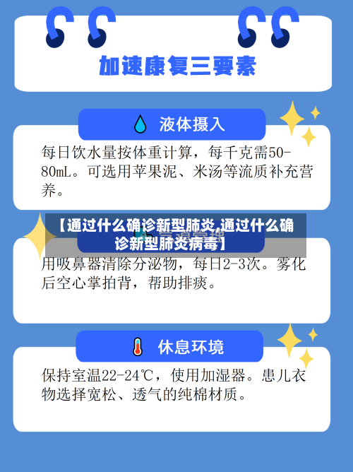 【通过什么确诊新型肺炎,通过什么确诊新型肺炎病毒】