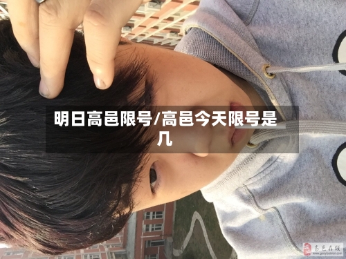 明日高邑限号/高邑今天限号是几